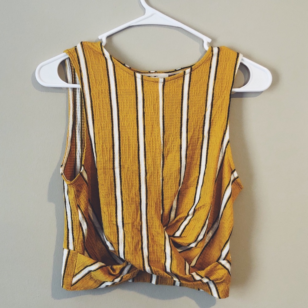 Striped  Croptop